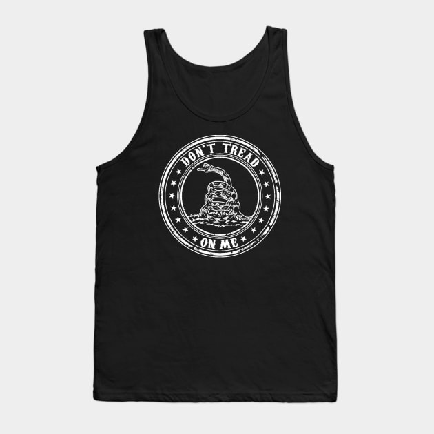 DON'T TREAD ON Me Tank Top by Ndolor